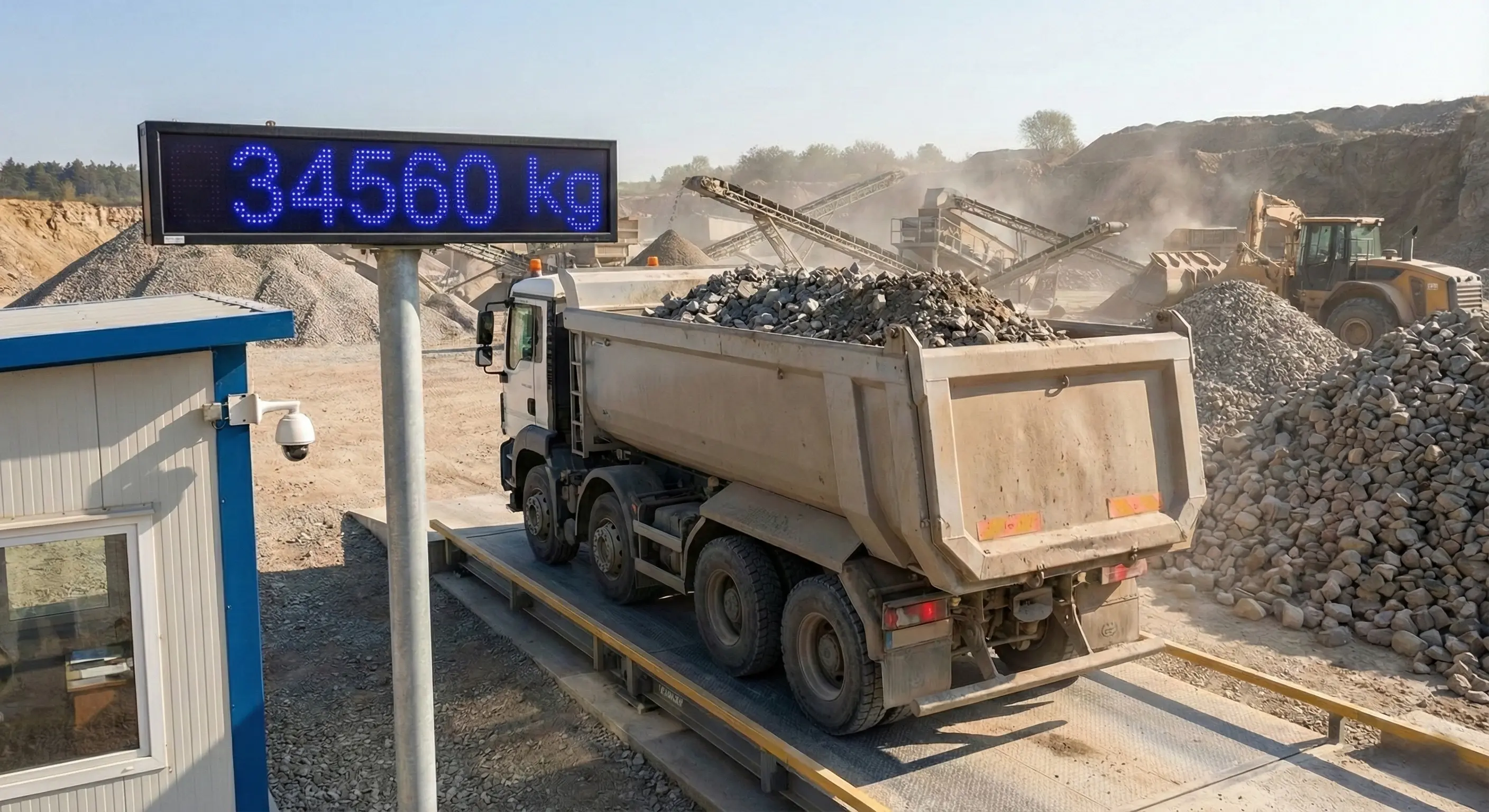 Automated weighbridge with digital integration