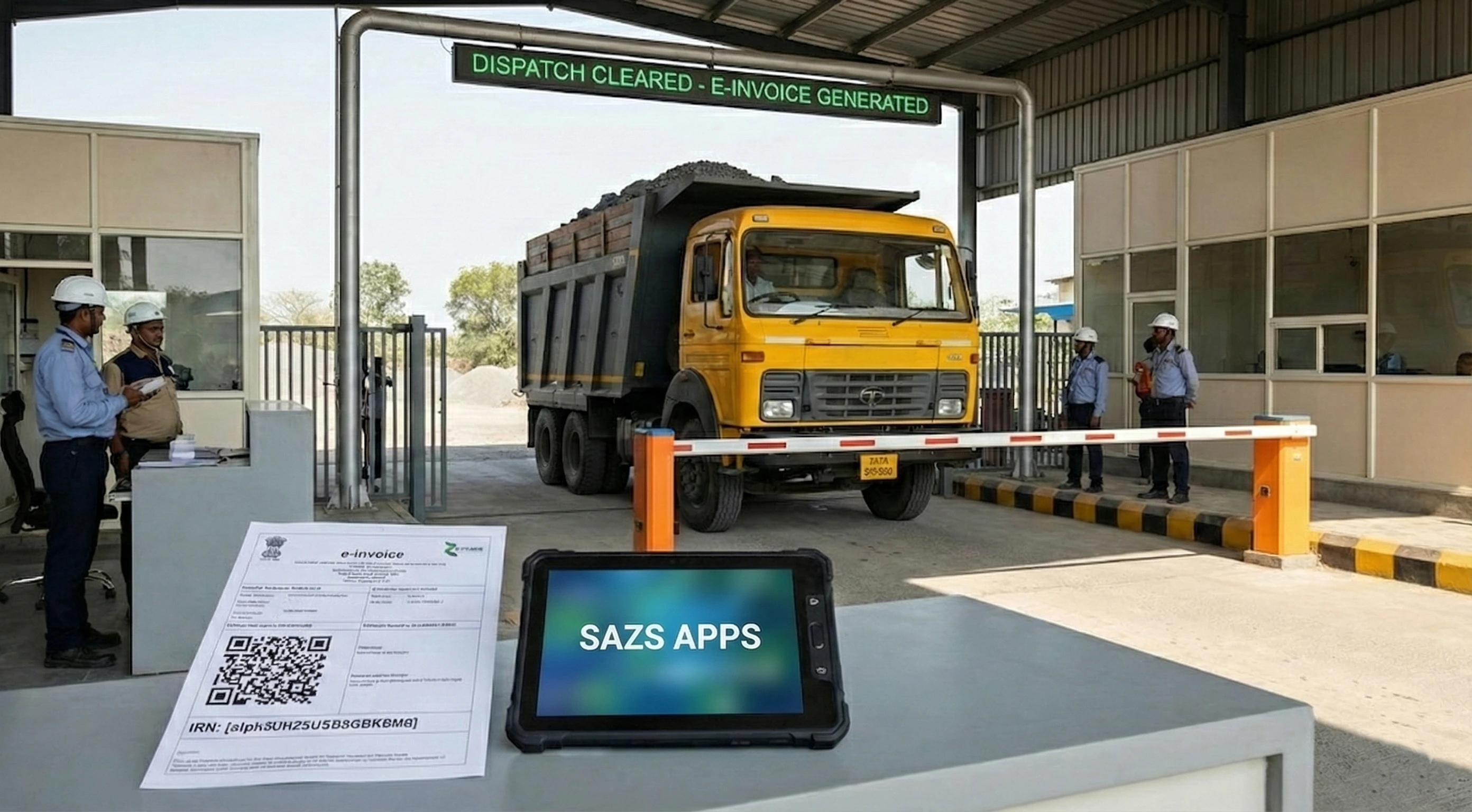 SAZS Apps ERP GST portal integration