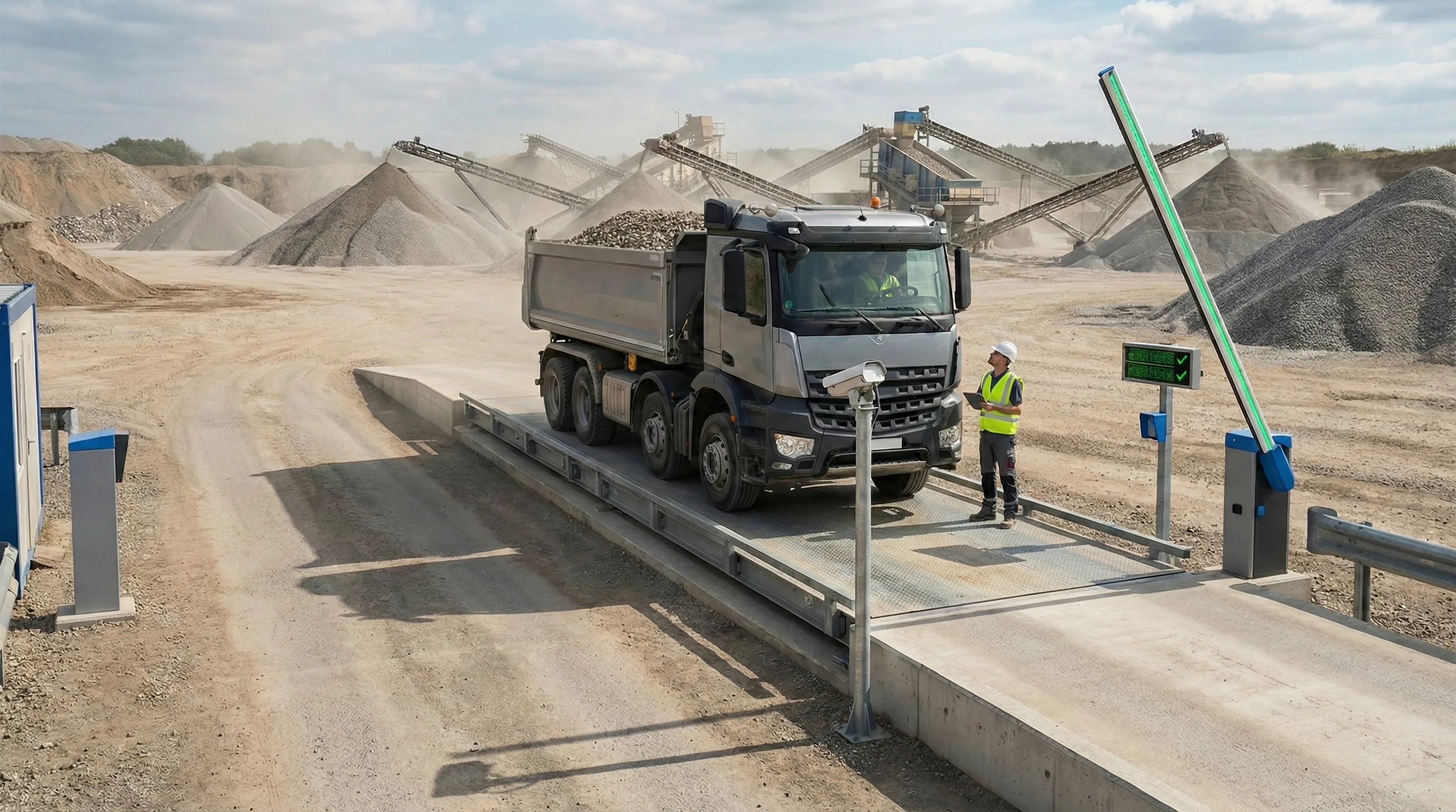 Security barrier control system