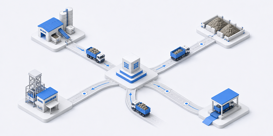 Automated dispatch trucks